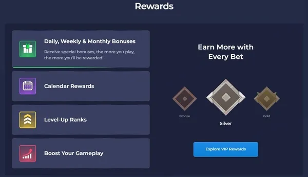 rainbet rewards page